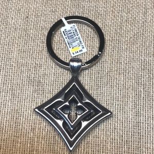 Brighton Ferrara Lorenza Quatrefoil key fob